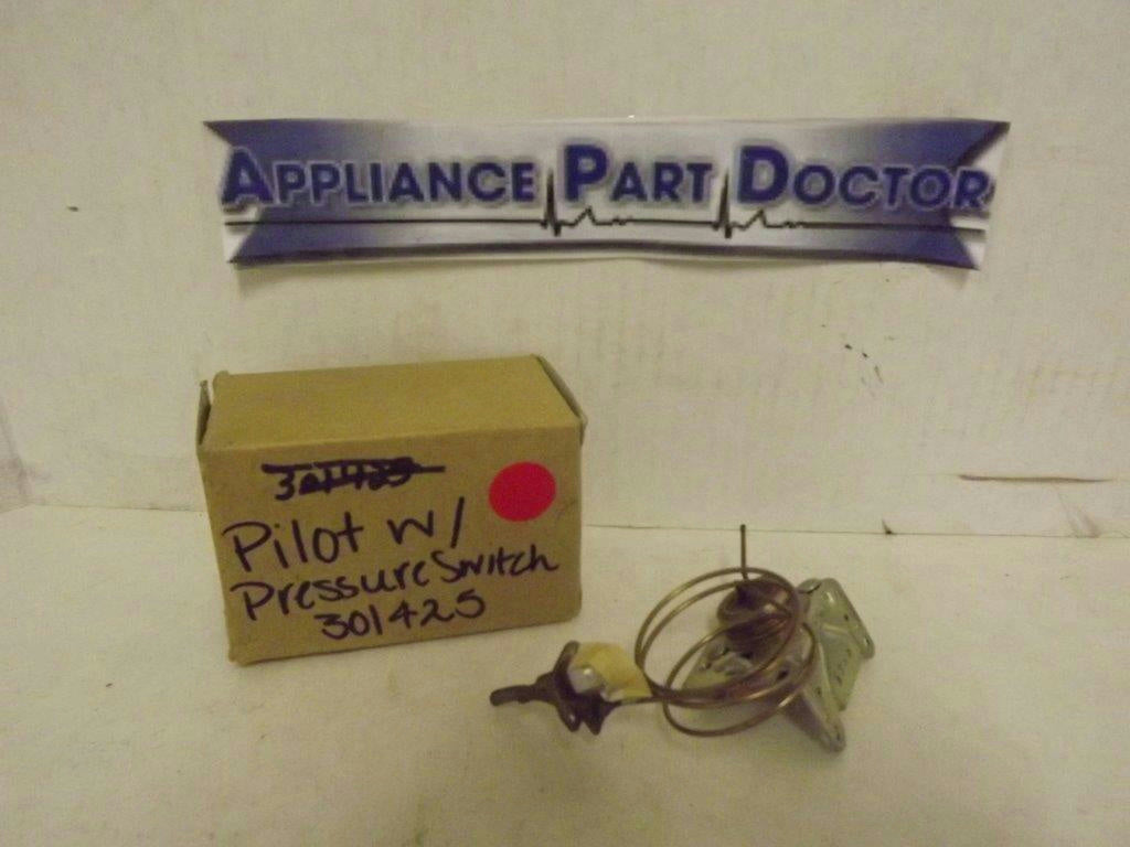 GENERAL ELECTRIC STOVE 301425 PILOT W/ PRESSURE SWITCH NEW GENERAL ELECTRIC STOVE 301425 PILOT W/ PRESSURE SWITCH NEW